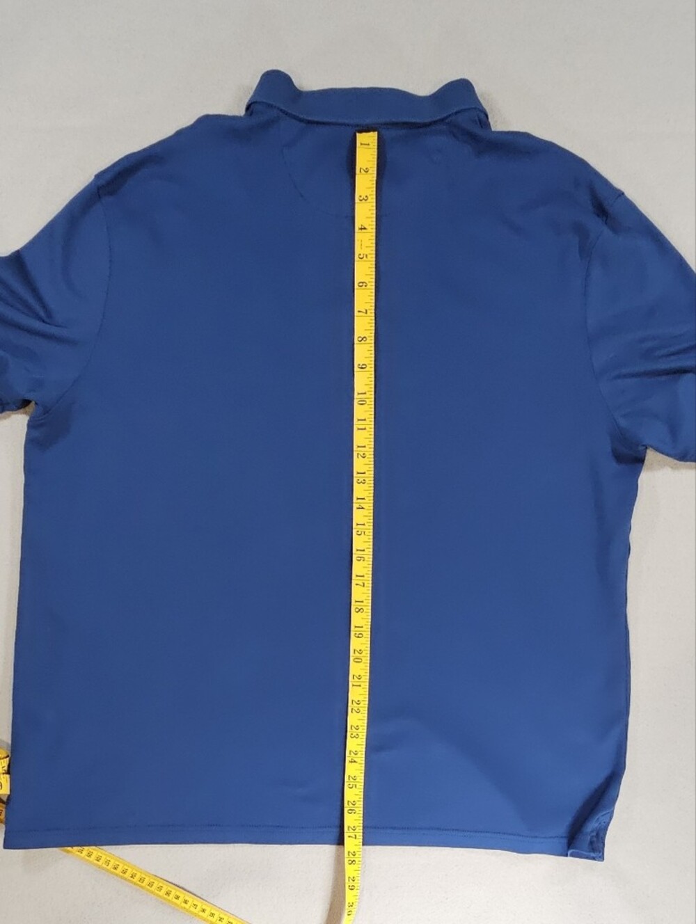 Calvin Klein Men's XXL Liquid Touch Royal Blue Polo Shirt - Picture 12 of 13